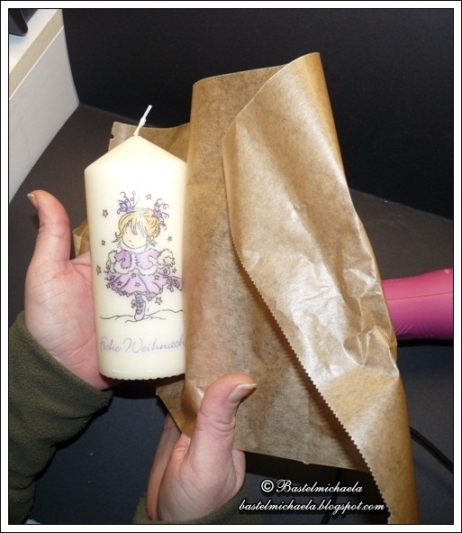 ..Anleitung Copic auf Kerze