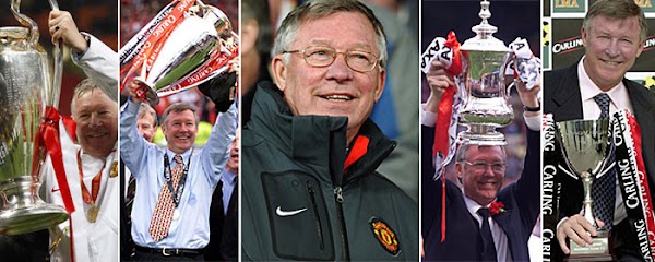 Alex Ferguson anuncia su retirada Alex Ferguson anuncia su retirada