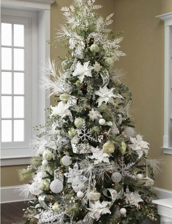 Arbolitos-De-Navidad-Decorados ... decoración de interiores de casas.Ideas para decorar y fotos