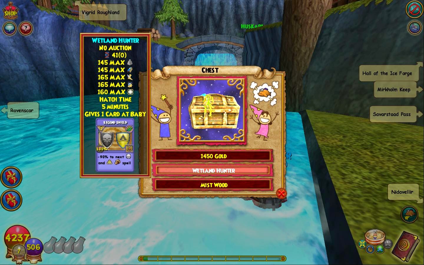 The Friendly Necromancer Bear Acuda and a Todd Pole *check*