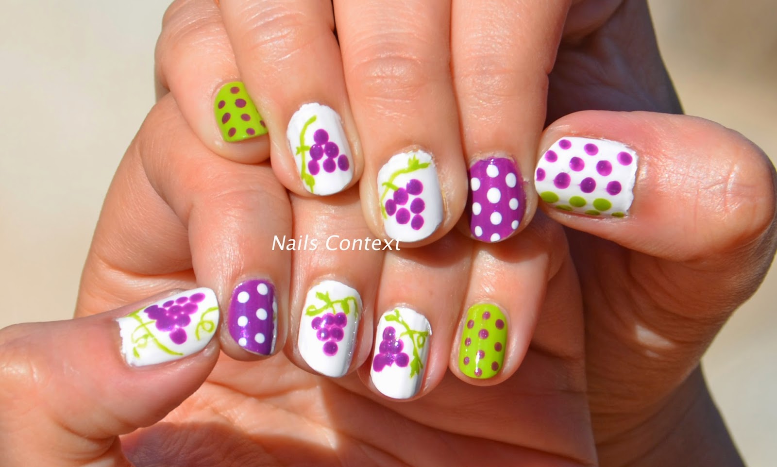 Nails Context Grapes
