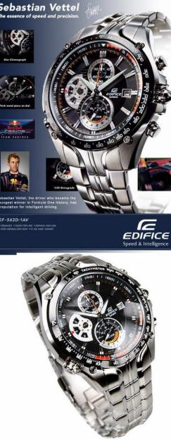 casio edifice sebastian vattel original non garansi type casio edifice sebastian vattel original non garansi type