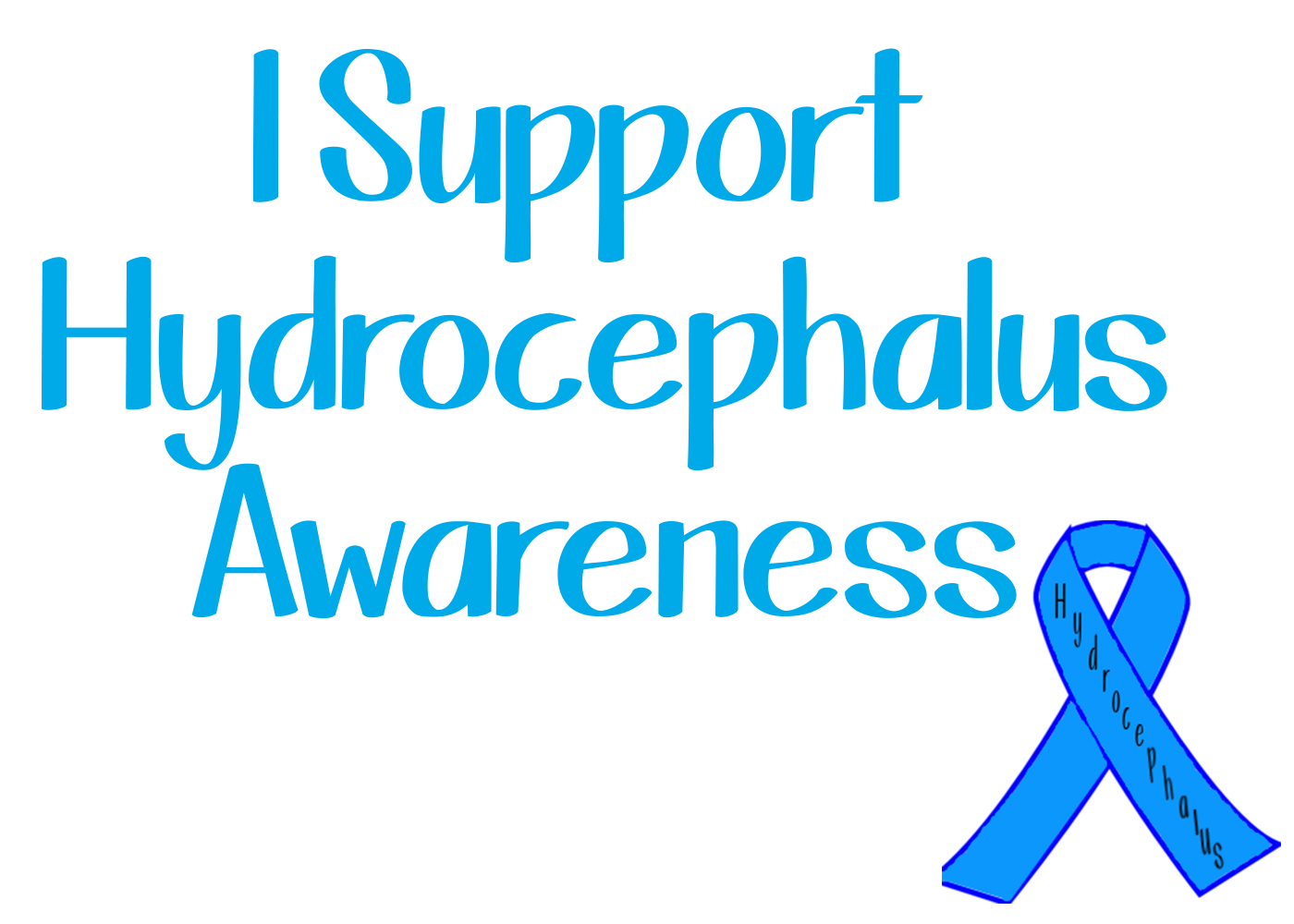 Southern Dreams Creations Hydrocephalus awareness wordart♥