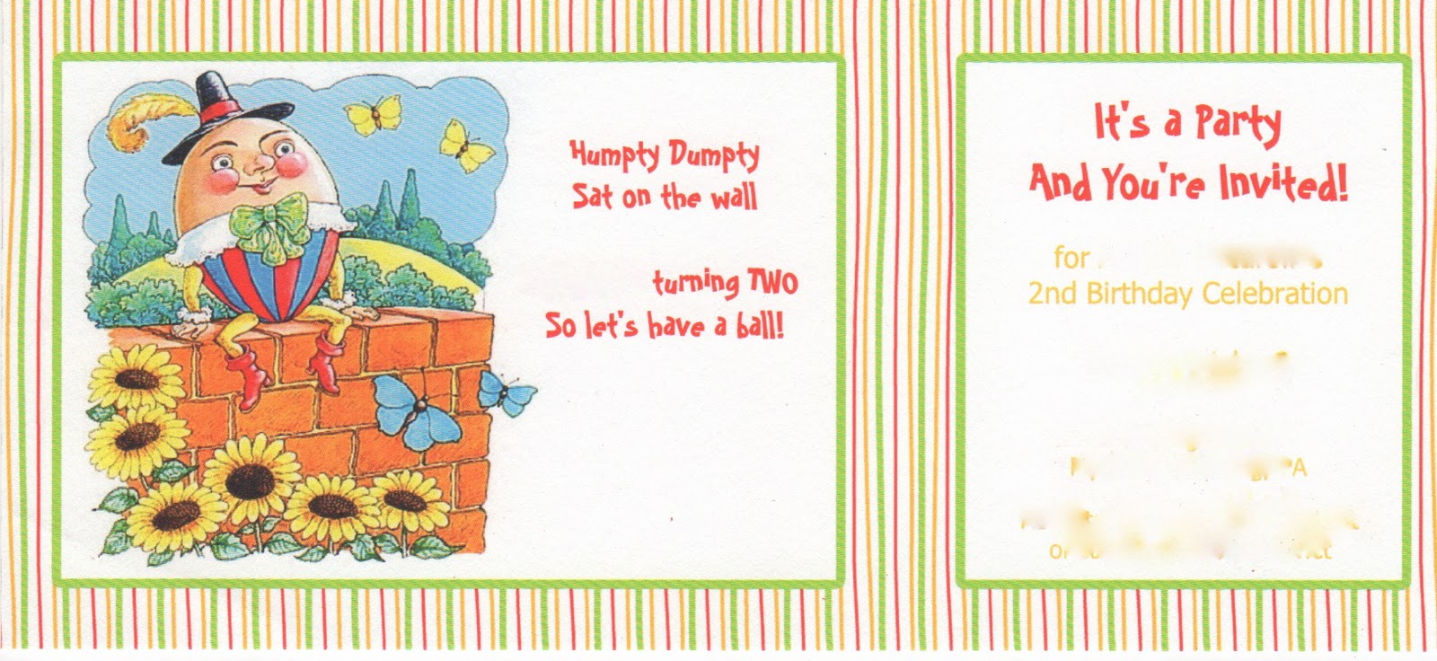 Mommy 2 0 A Humpty Dumpty Birthday Bash