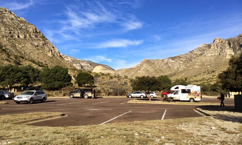 Camping i Guadalupe Mountains National Park