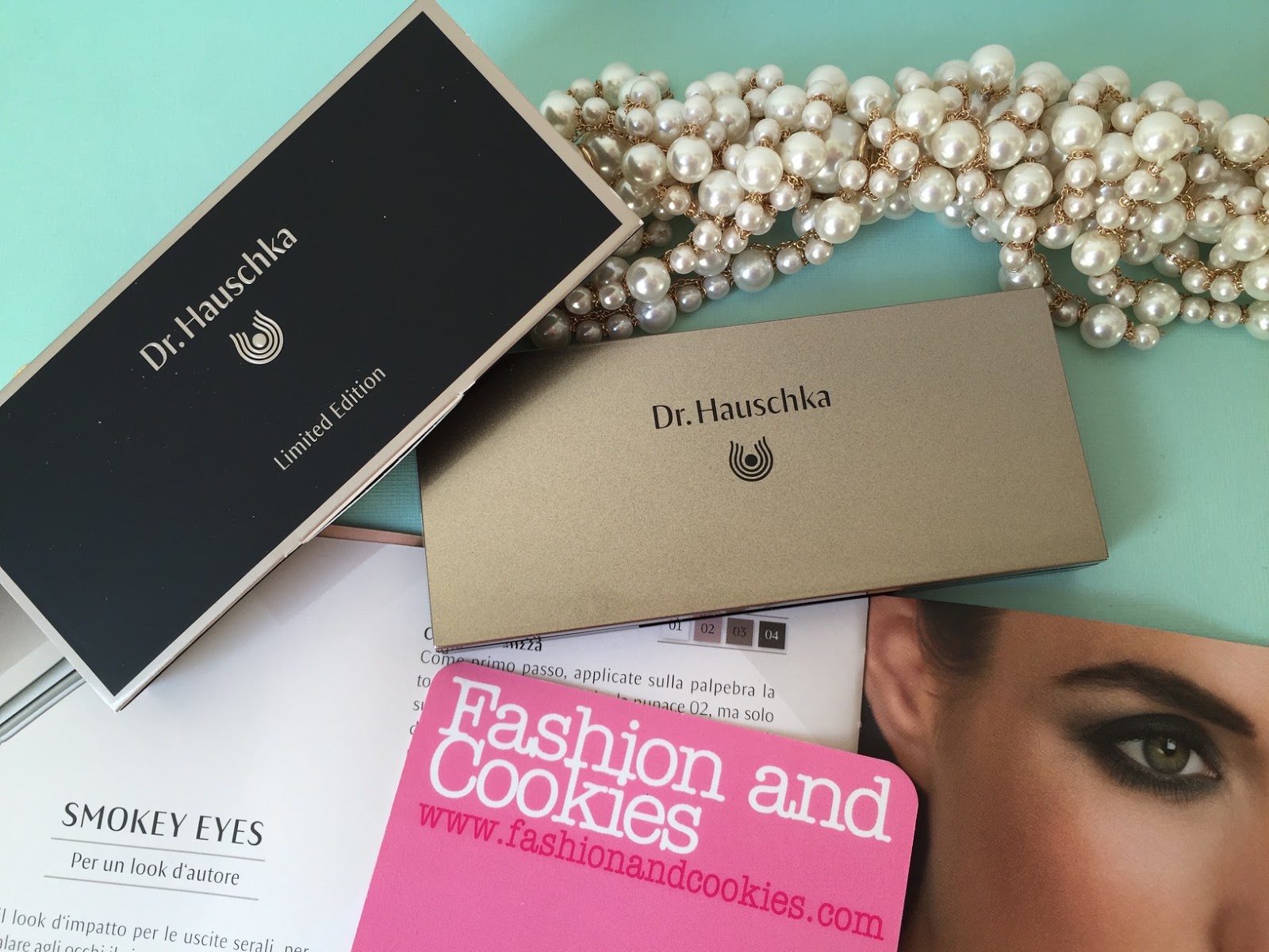 Dr. Hauschka Limited Edition palette Sguardi Preziosi on Fashion and Cookies fashion and beauty blog, fashion blogger style