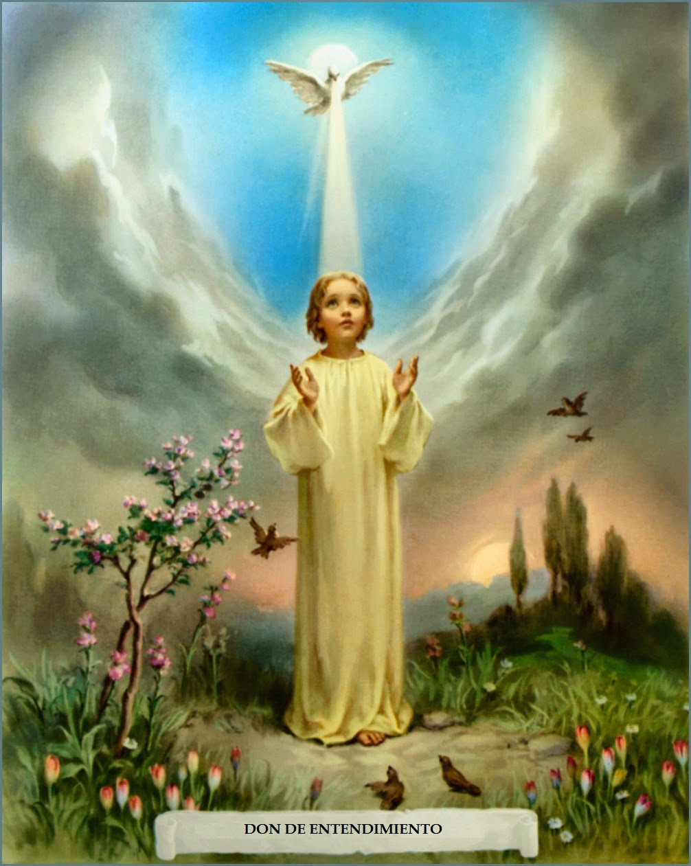 Apostolado Eucarístico: LOS SIETE DONES DEL ESPÍRITU SANTO EN IMÁGENES