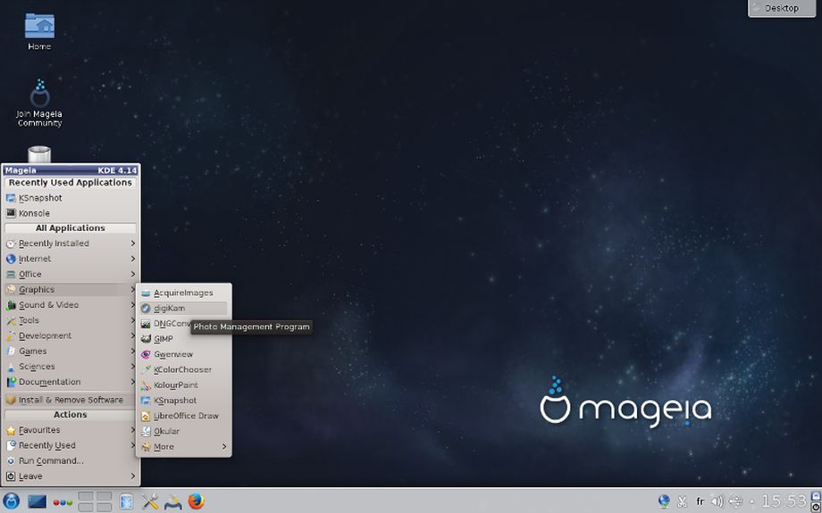Mageia 5 KDE