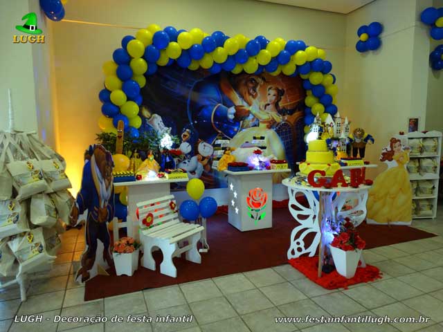 A Bela e a Fera provençal, decoração de aniversário A Bela e a Fera provençal, decoração de aniversário