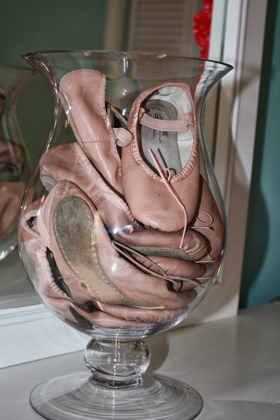 used ballet slippers