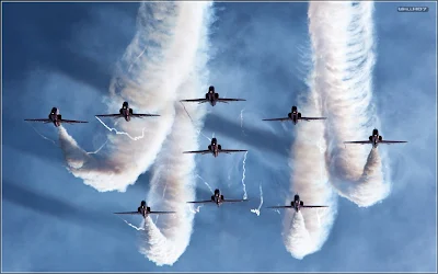 Wallpaper HD Royal Air Force Aerobatic Team