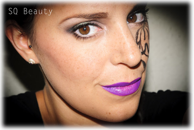 Maquillaje fantasía con eyeliner, pigmentos, flor, rosa, Fantasy makeup with eyeliner, pigments, flower, pink, Silvia Quirós Maquillaje fantasía con eyeliner, pigmentos, flor, rosa, Fantasy makeup with eyeliner, pigments, flower, pink, Silvia Quirós