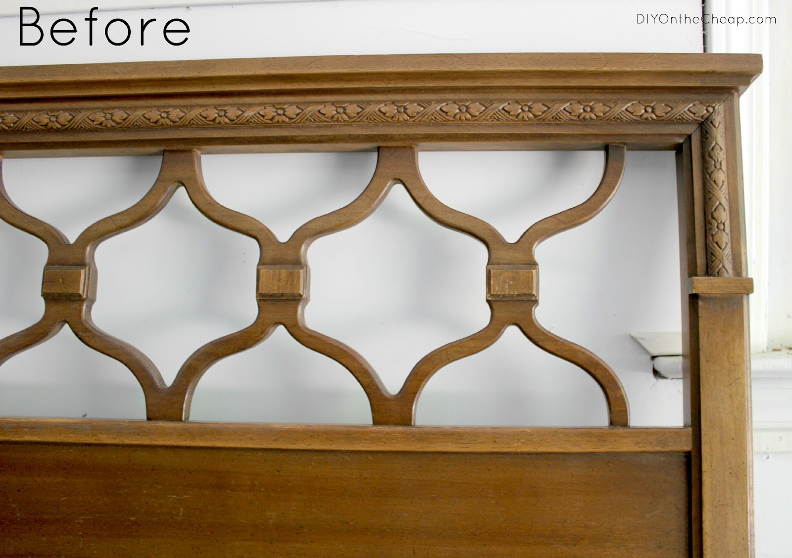 Vintage Headboard Makeover Erin Spain