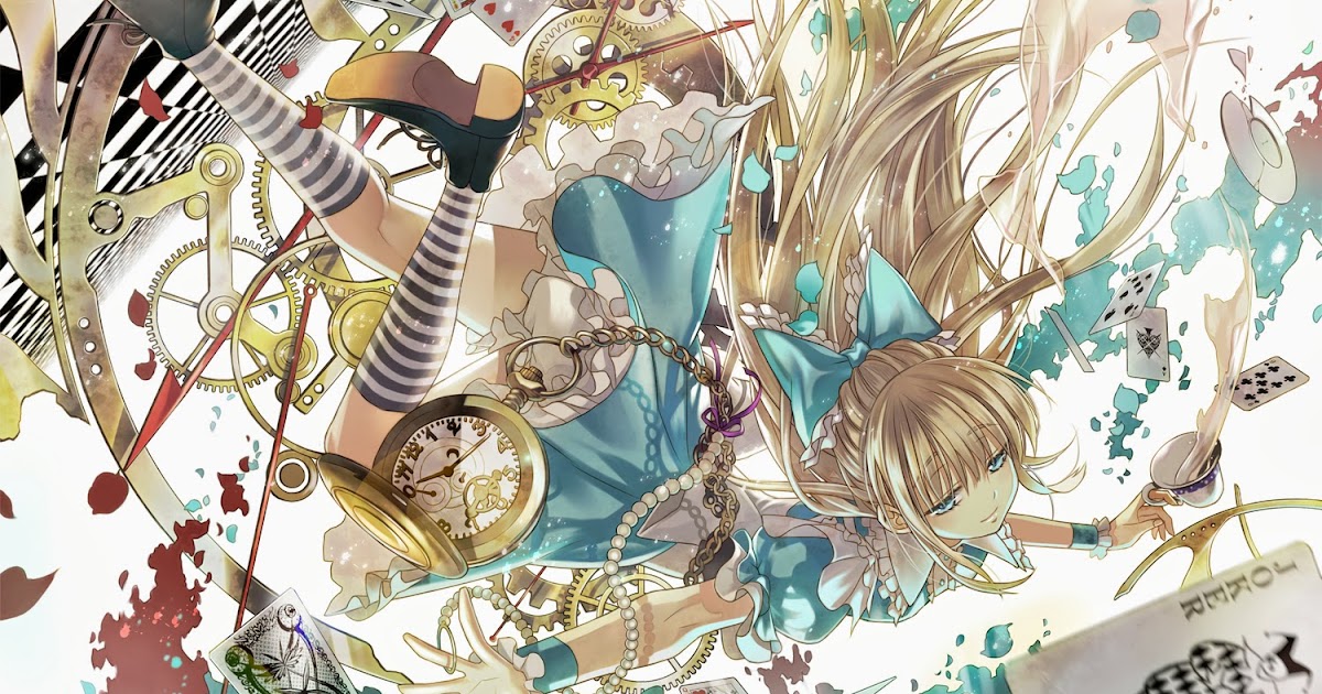 Phi Stars Alice In Wonderland Anime Girl Wallpaper By Starpri