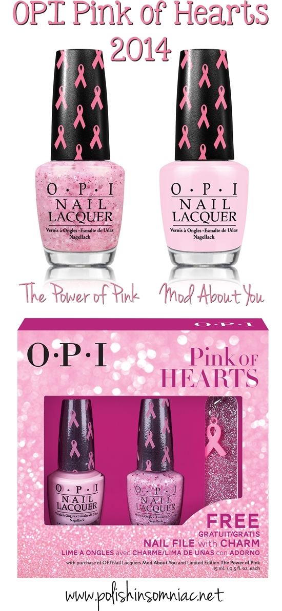 OPI Pink of Hearts for 2014
