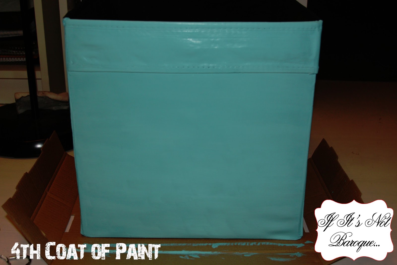 If It's Not Baroque... Painting Ikea Drona Boxes