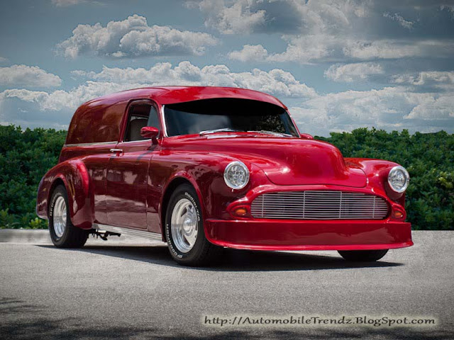 1952 Red Chevrolet