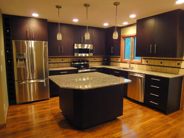 Contemporary Modern Custom Kitchen Cabinet