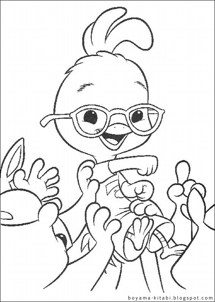 Chicken Little Coloring | The Coloring Pages - The Coloring Book