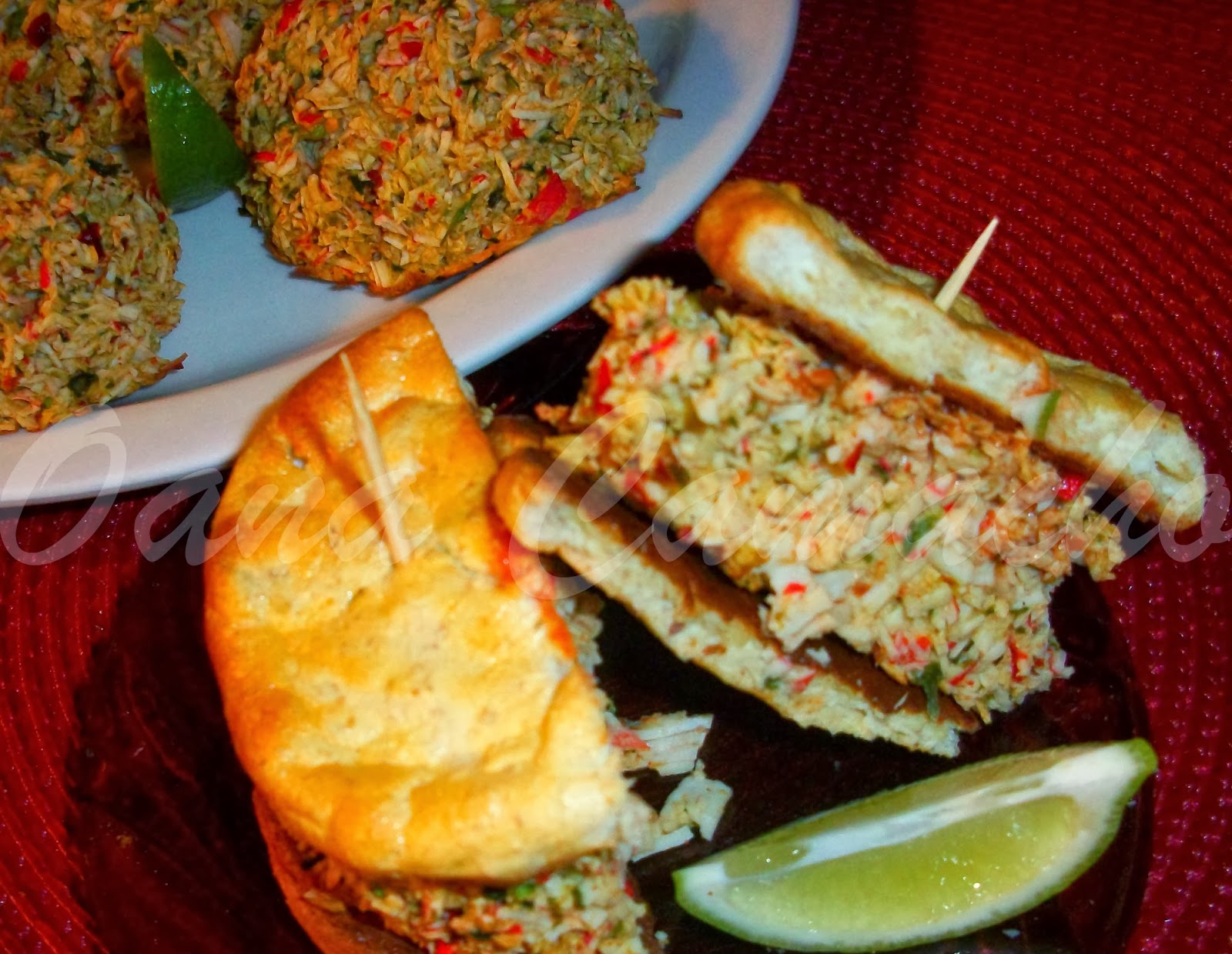 Cooking with love ! CHIFTELE DE SURIMI DUKAN ( DUKAN SURIMI CAKES )