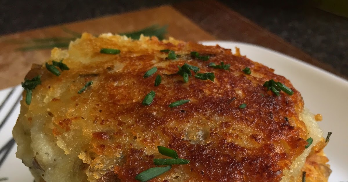 Vegan Crunk Mashed Potato Pancakes!