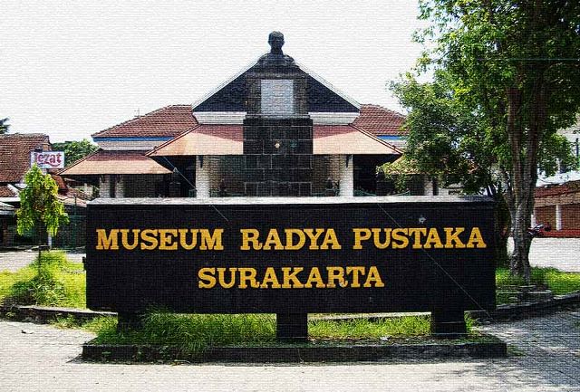 Radya Pustaka old Museum in Solo Indonesia