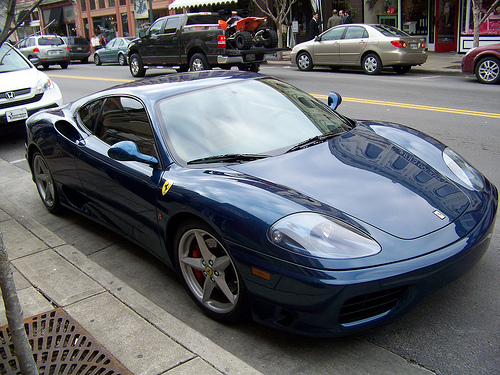 Dream Car Ferrari F430 Spider Blue