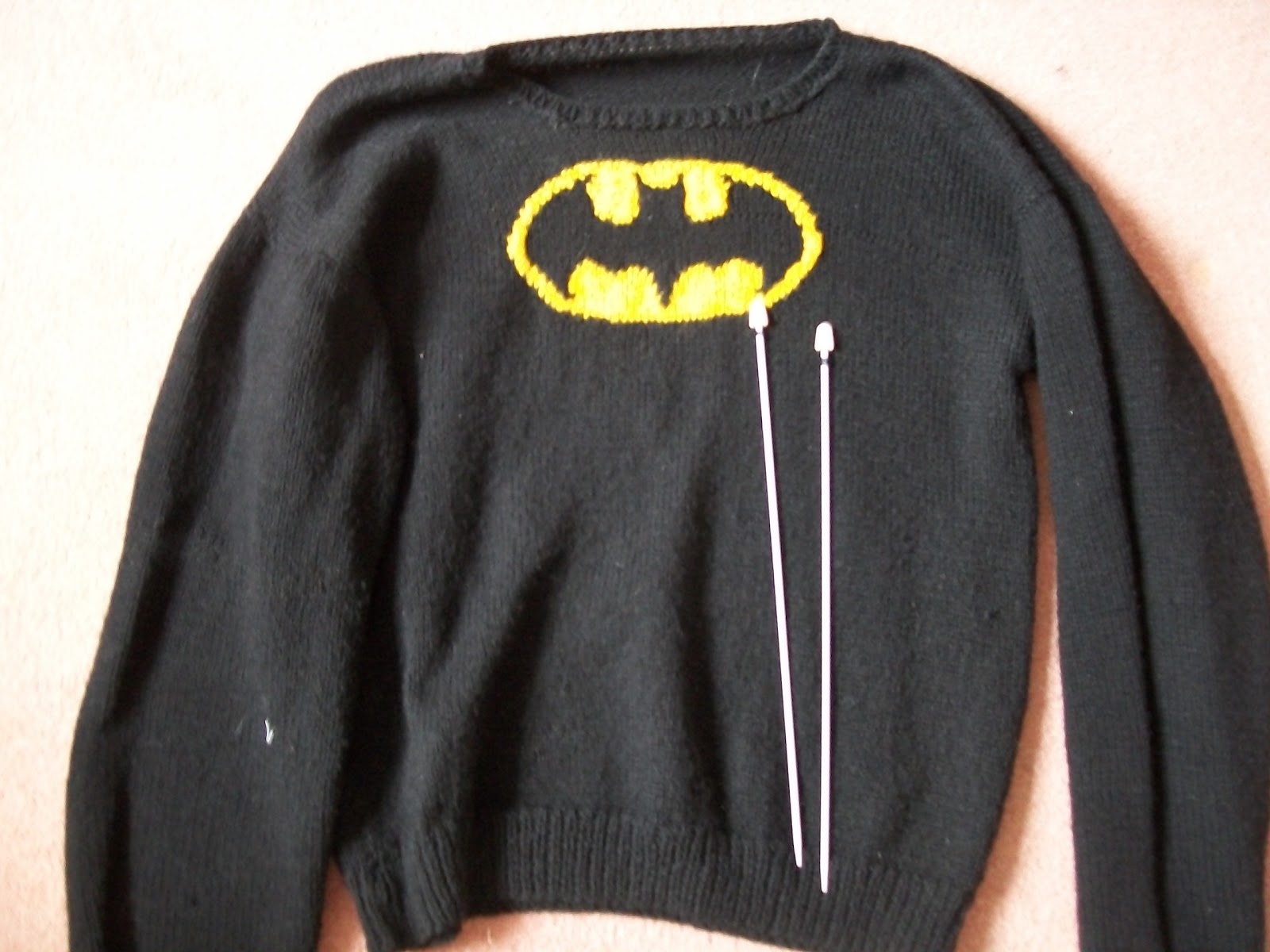 Batman Knitting Pattern