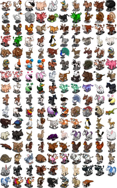 all animals name list pdf