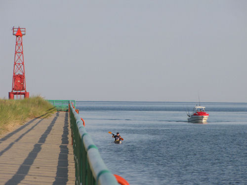 boats on the channel
