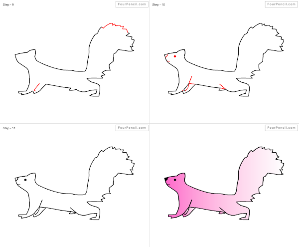 How to draw Squirrel - slide 2