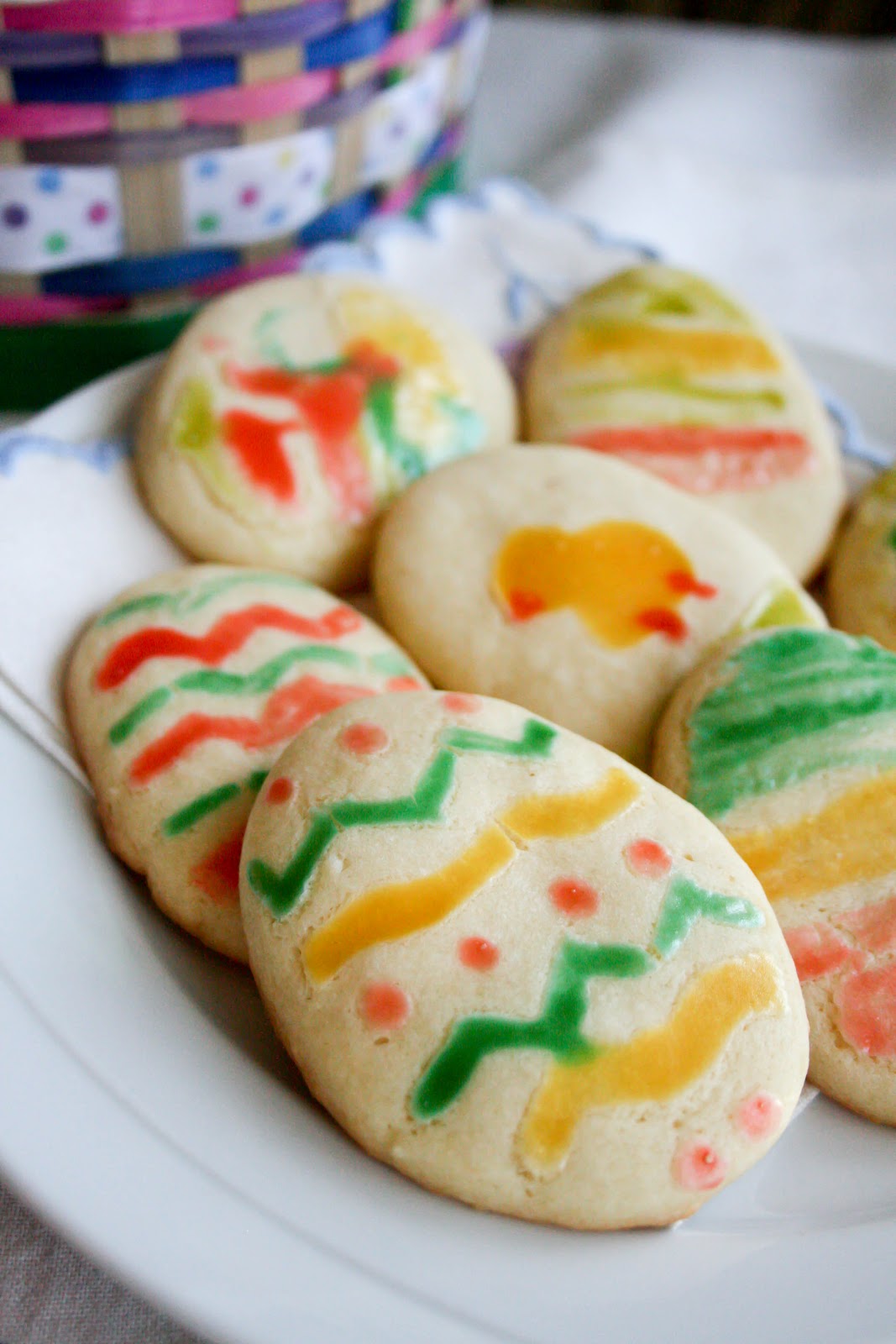 Egg Yolk Food Coloring Paint Cookies Egg Yolk Food Coloring Paint Cookies