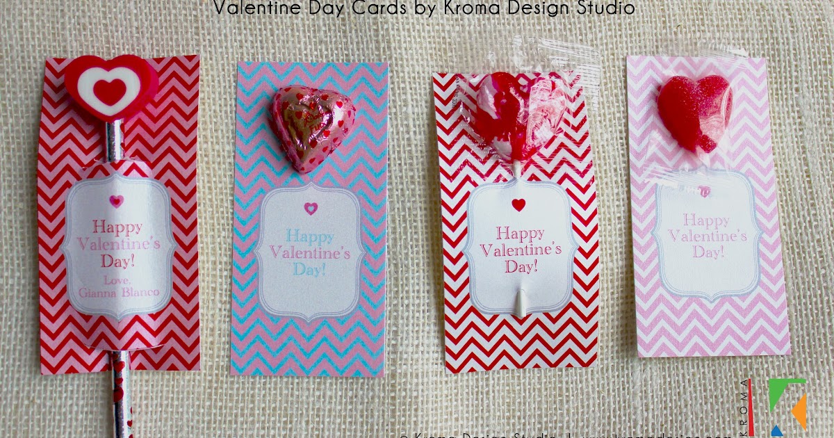 FREE Printable Valentine Day Cards ~ Kroma Design Studio | Today's