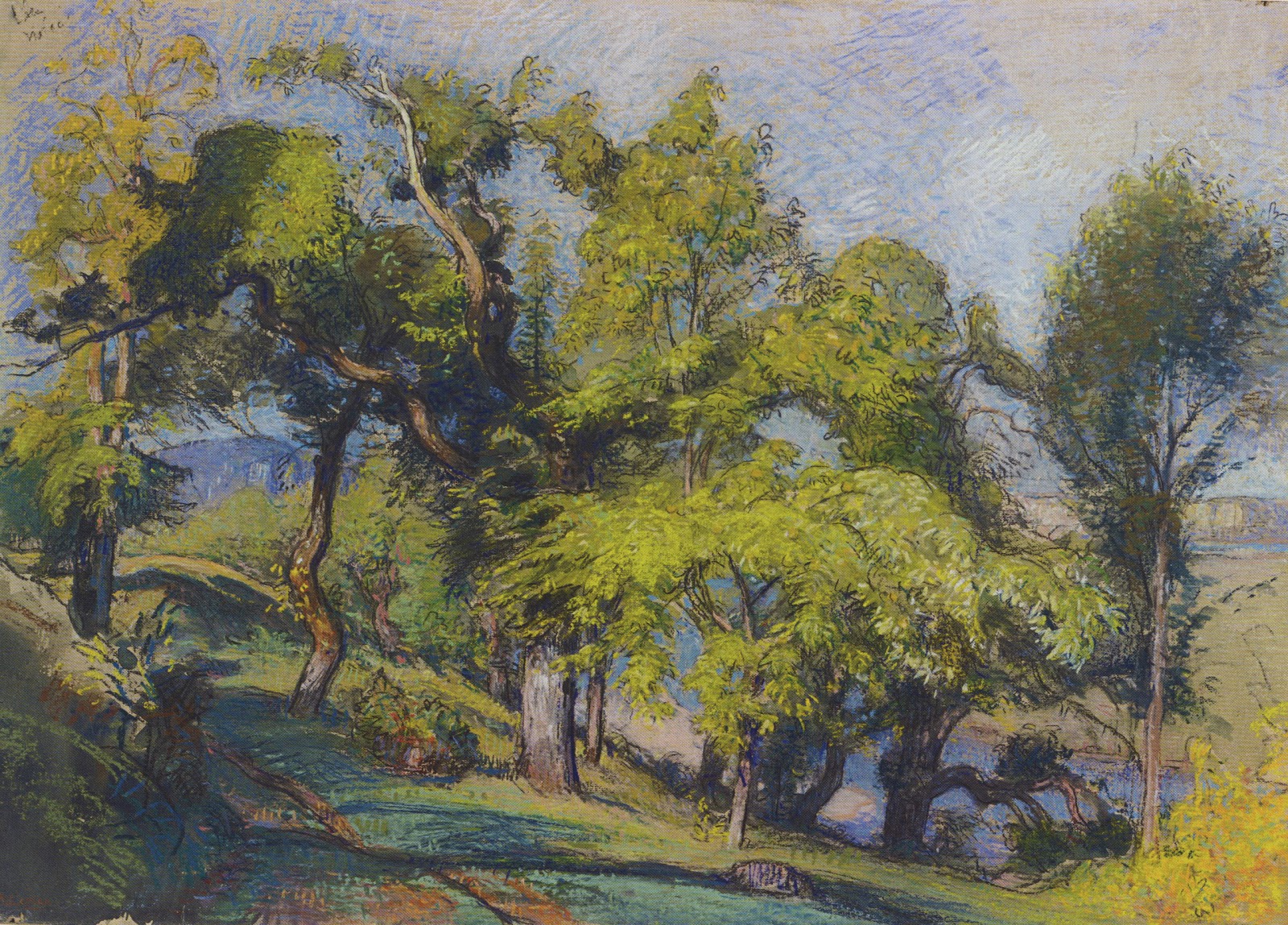 Line Light: French Drawings Color Watercolors and Pastels from Delacroix to Signac