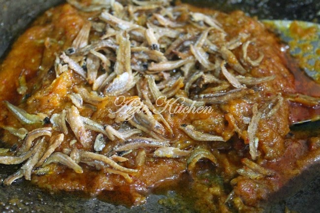 Sambal Tempoyak Ikan Bilis Azie Kitchen