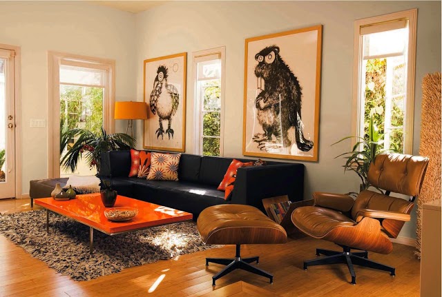 Sala De Estar En Naranja ~ Salas en color naranja y negro Ideas de salas con estilo Sala De Estar En Naranja ~ Salas en color naranja y negro Ideas de salas con estilo
