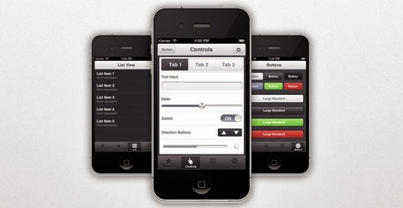 iPhone App UI Templates iPhone App UI Templates