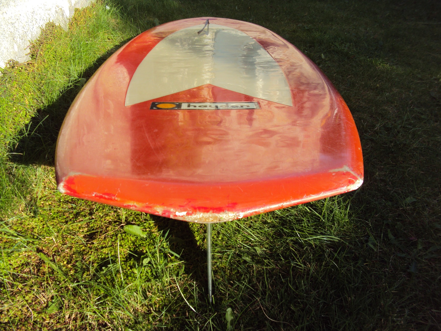 vintage surfboard collector UK Hayden spoon kneeboard