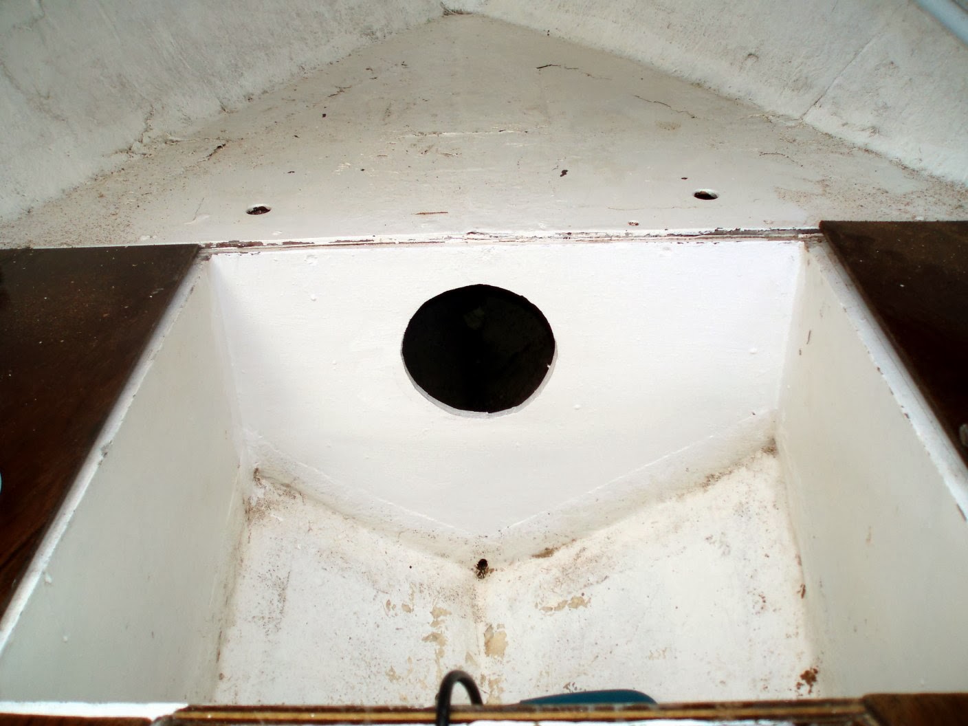 Ships Log Yacht "Sparrow" Job 22 Inspection hatch completed