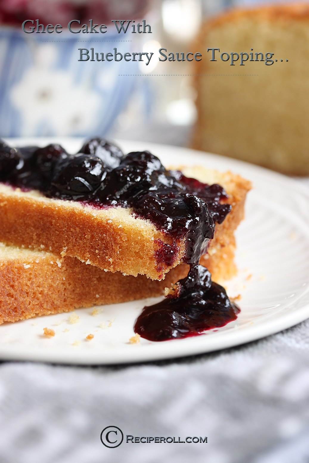 Ghee Cake Cake Using Clarified Butter