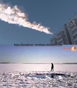 Gambar  Lokasi Meteor di Rusia