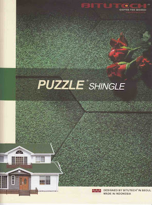 Atap Bitutech Shingle Puzzle