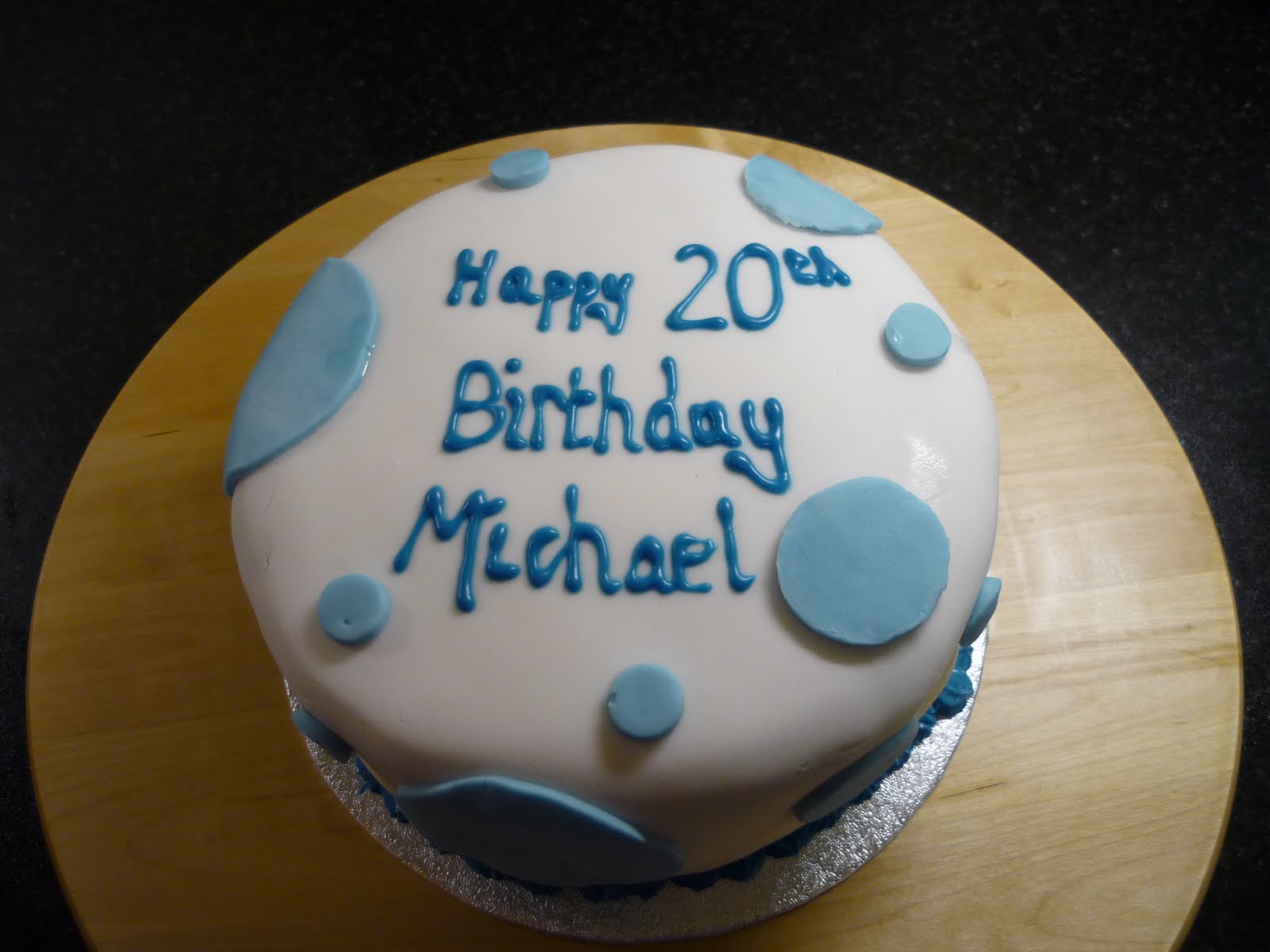 The Bakehouse Michael's Birthday cake...