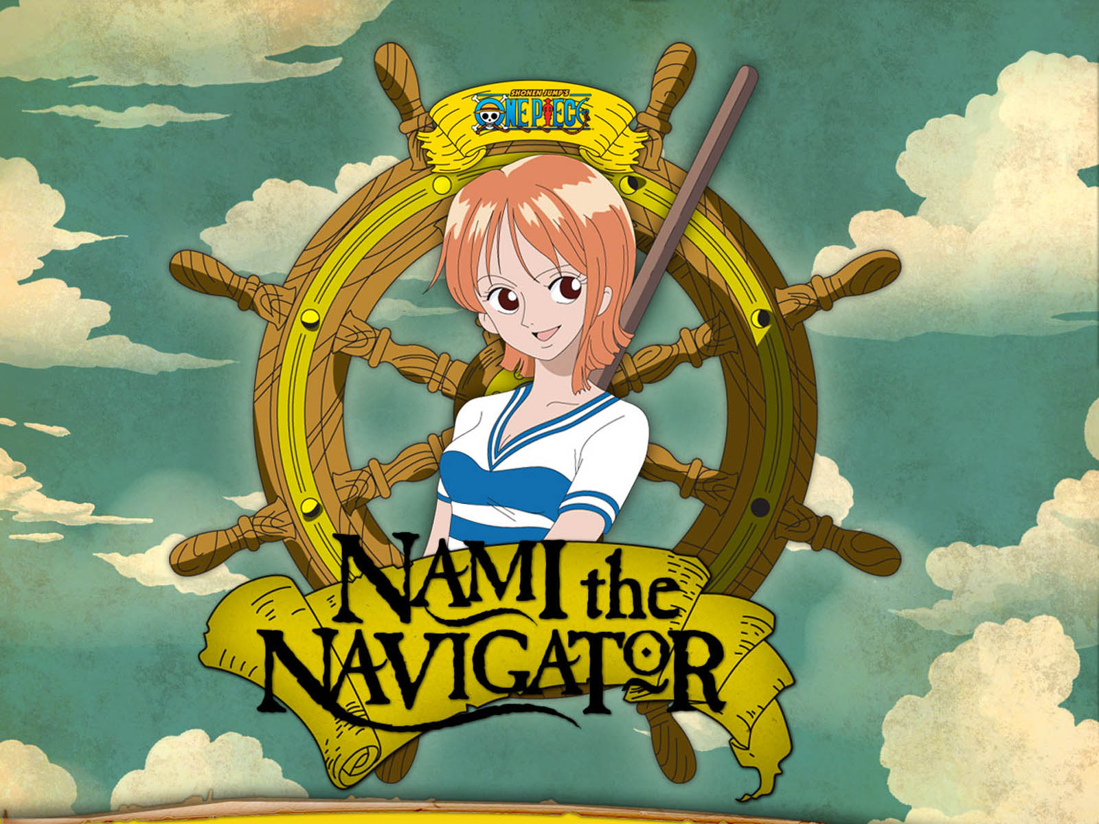 Khairul's Anime Collections: 57 One Piece anime wallpaper of Nami