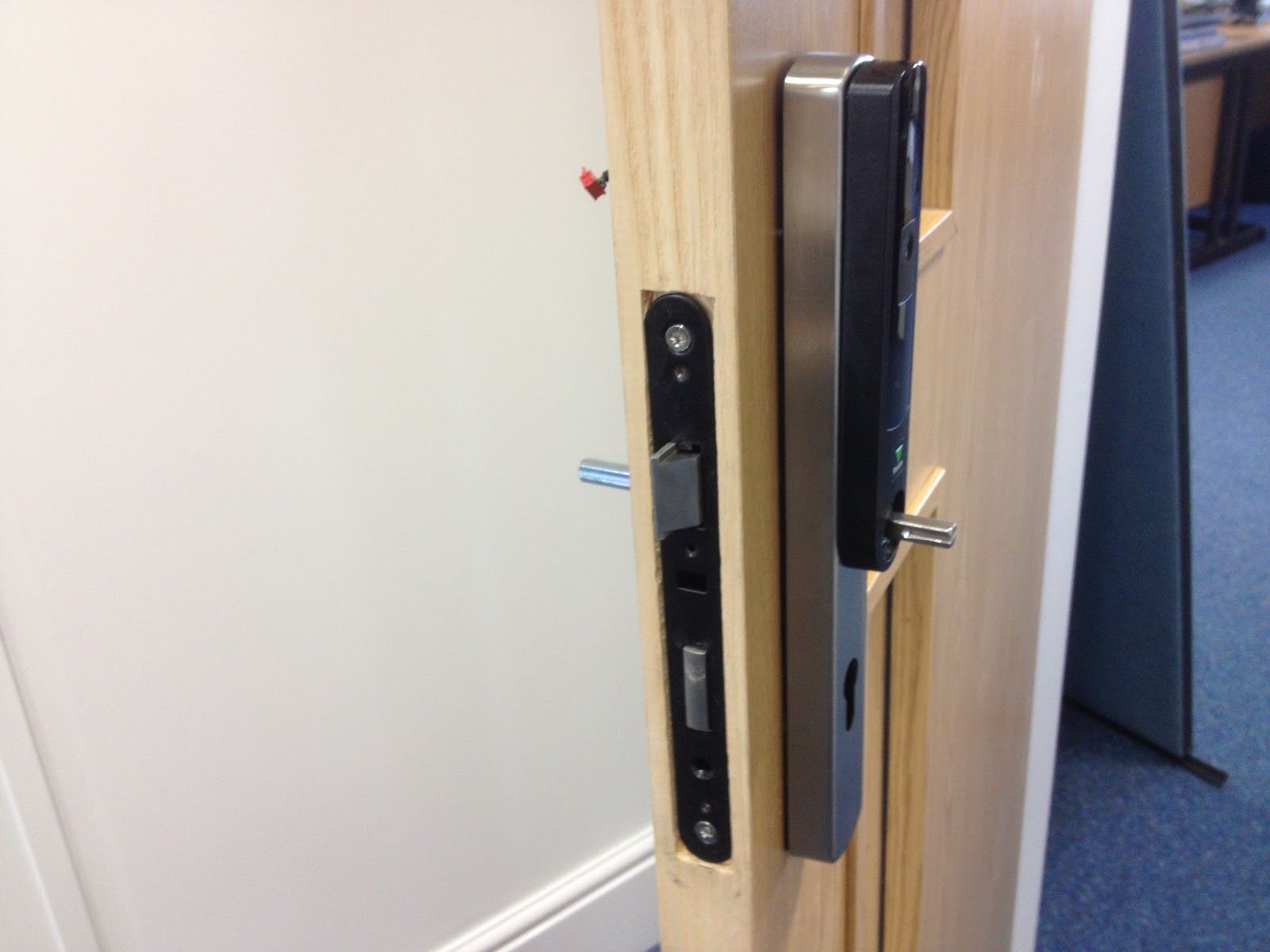 The Opposite Locksmith Wilmslow Locksmiths Fitting Paxton's new