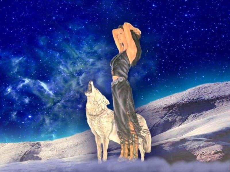White Wolf Native Americans & Wolves (Video)