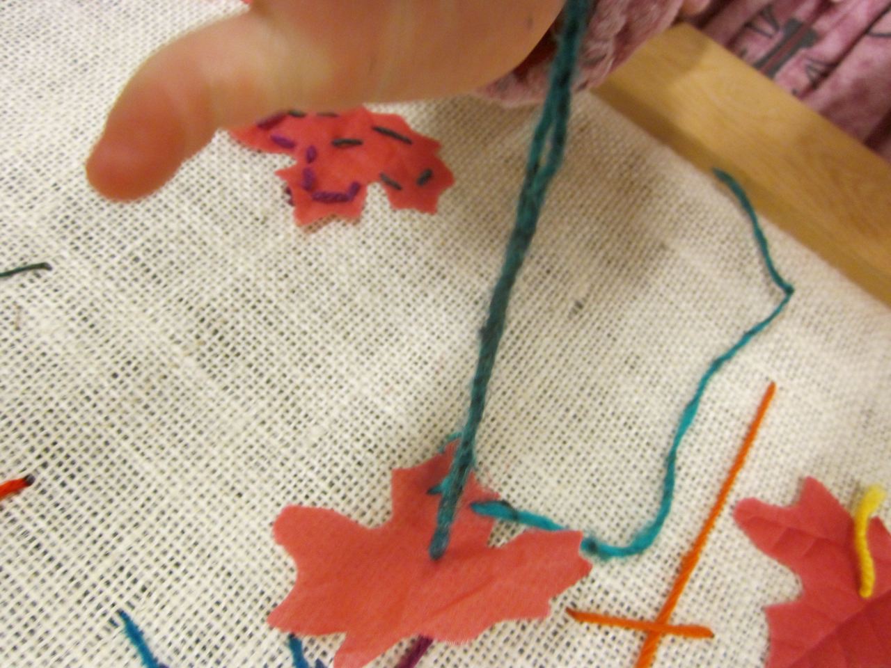 Sewing School Fall Tapestry