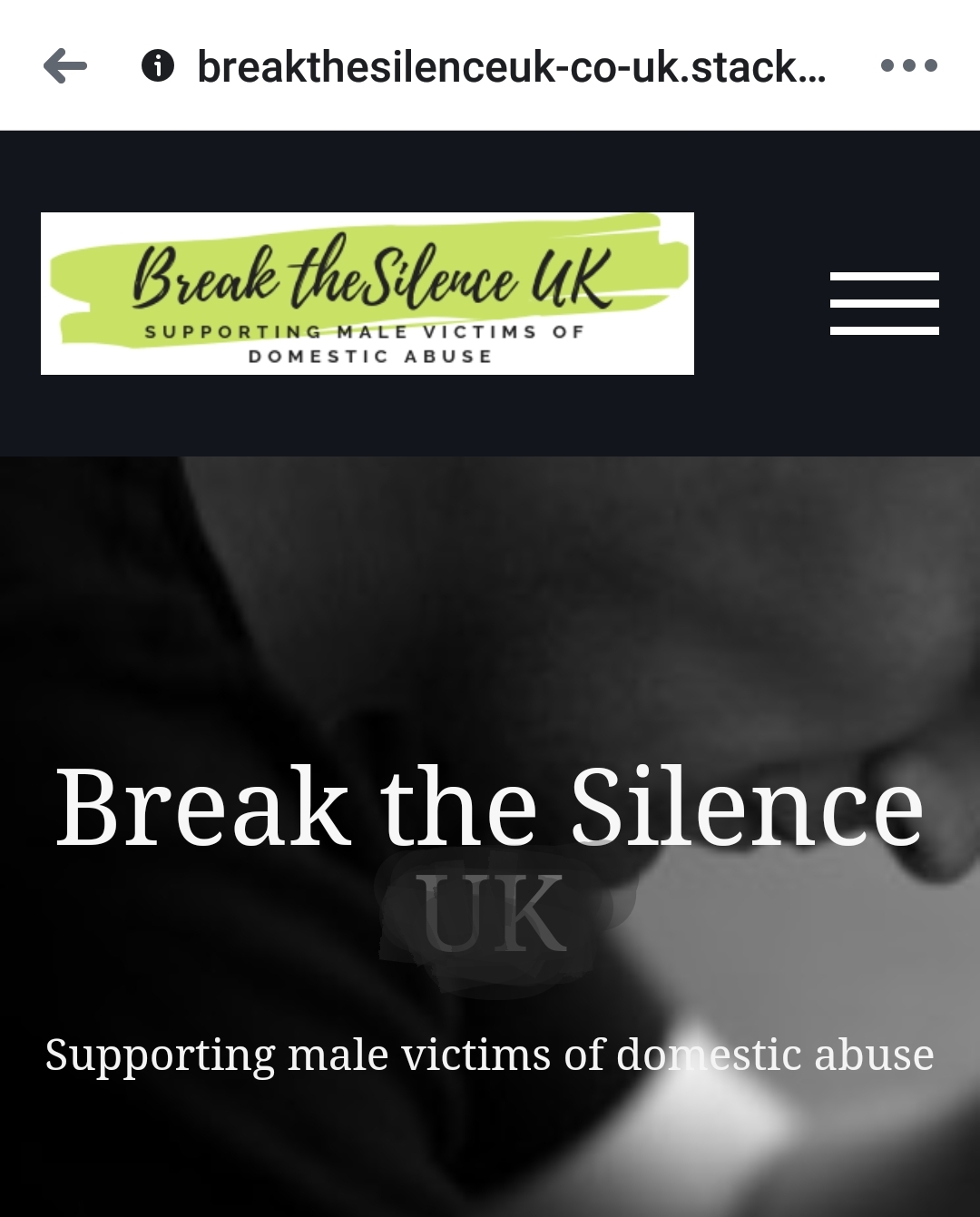 Break The Silence, ebook guide for male victims of domestic abuse
