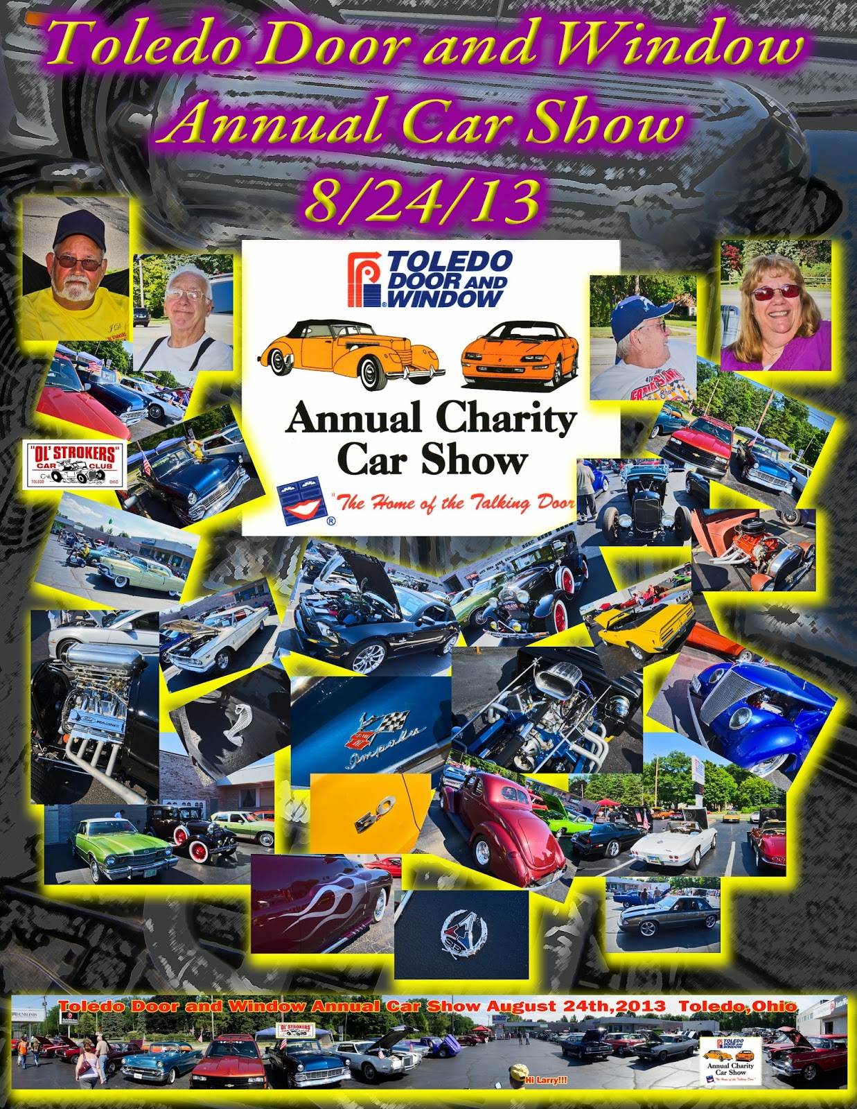 Ol Strokers Car Club Toledo Door And Window Annual Car Show 8 24 13