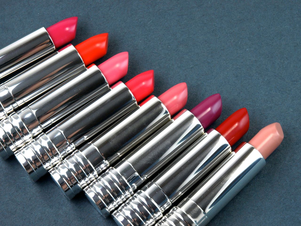 Clinique Long Last Soft Matte Lipstick Review and Swatches The Happy